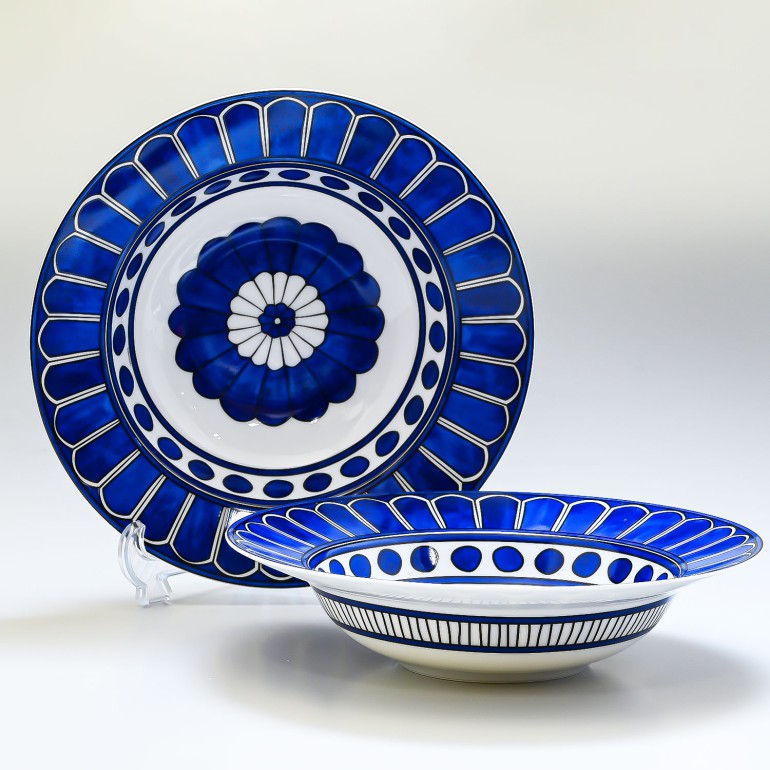 楽天市場】エルメス HERMES ブルーダイユール 030014P2 24cm パスタ