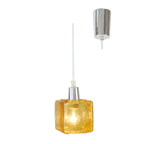 楽天市場】キシマ ペンダントライト クラックキューブ ガラス