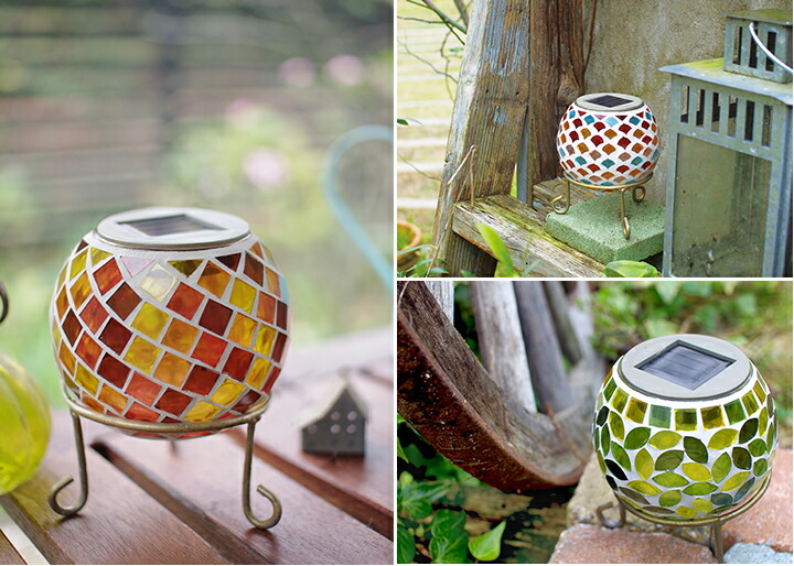 楽天市場】キシマ LEDソーラーガーデンライト カレード