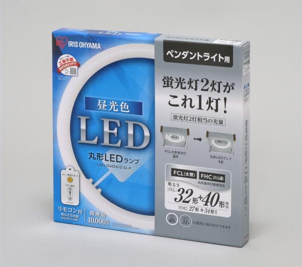 楽天市場】アイリスオーヤマ 丸形LEDランプ（LED蛍光灯