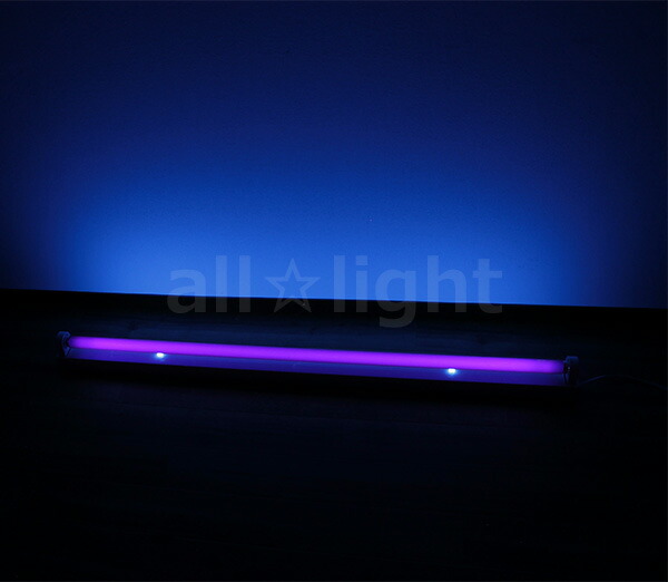 楽天市場】☆ ブラックライトセット ノーベル蛍光灯用笠なし型照明器具