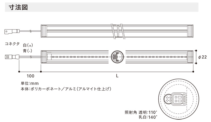 楽天市場】DNライティング 冷蔵・冷凍ケース照明用LEDモジュール