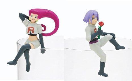 楽天市場】ZAK ポケモン ロケット団 PUTITTO ムサシとコジロウセット