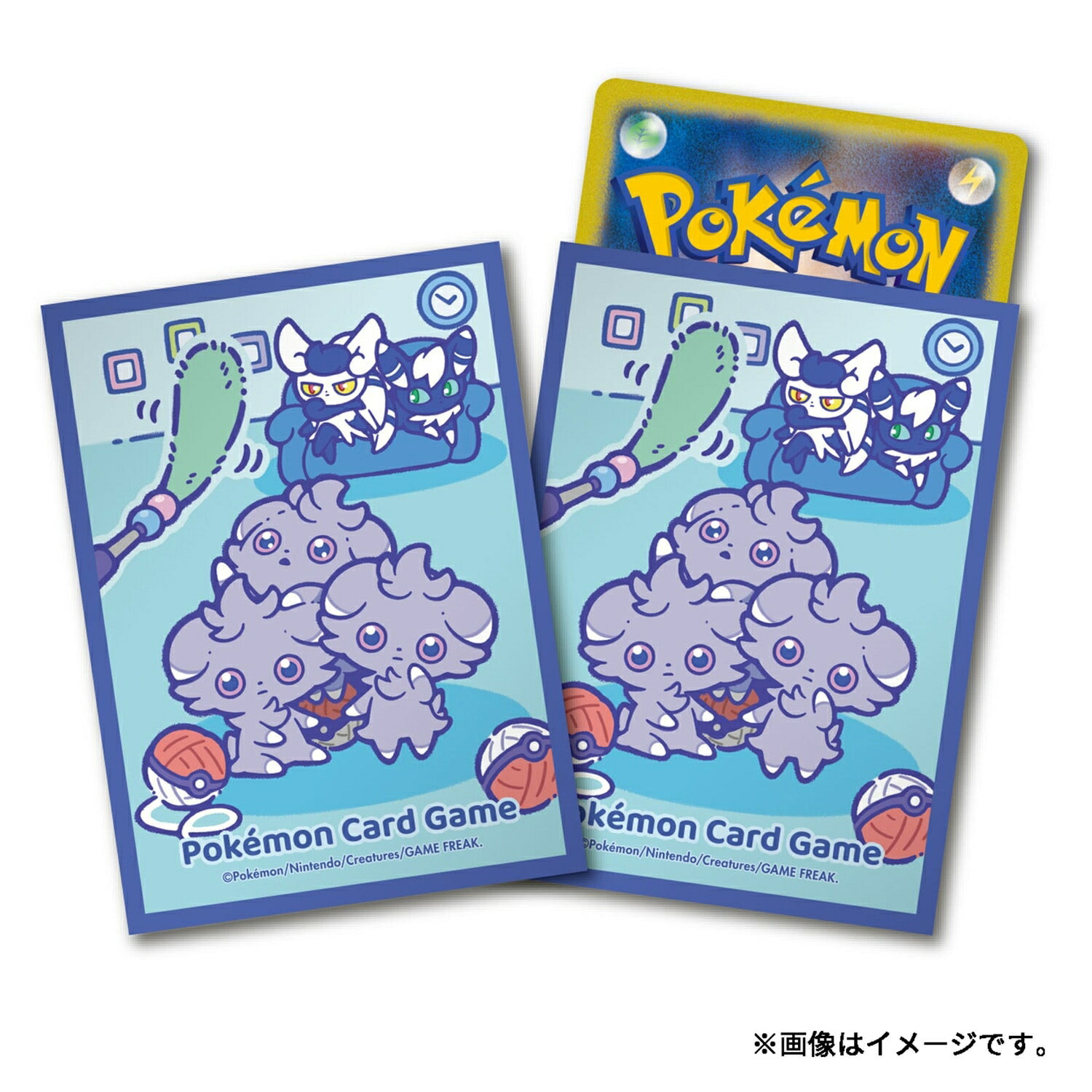 楽天市場】ポケモンカードゲーム デッキシールド のんびりじゃらし