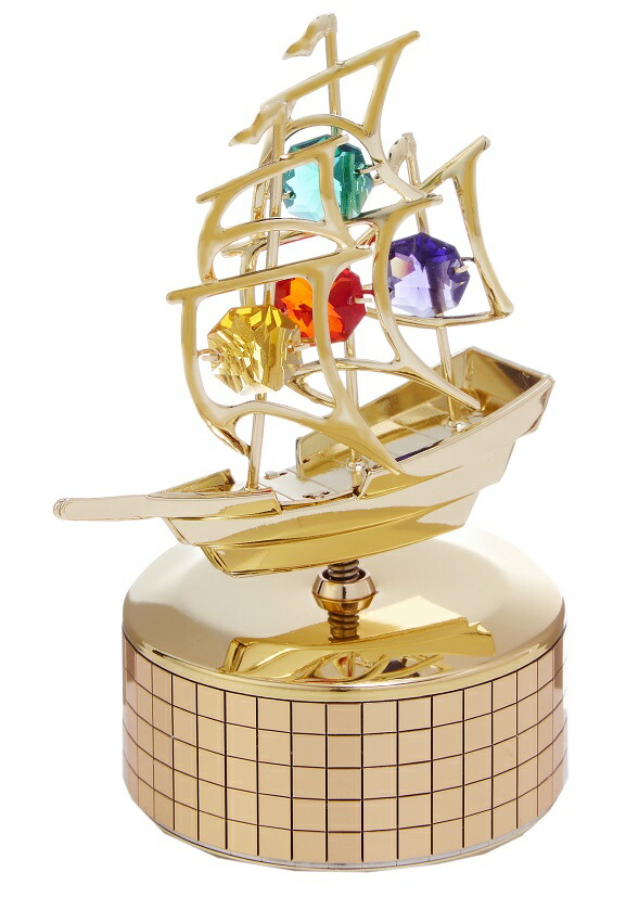 楽天市場】船 スワロフスキークリスタル 帆船の通販