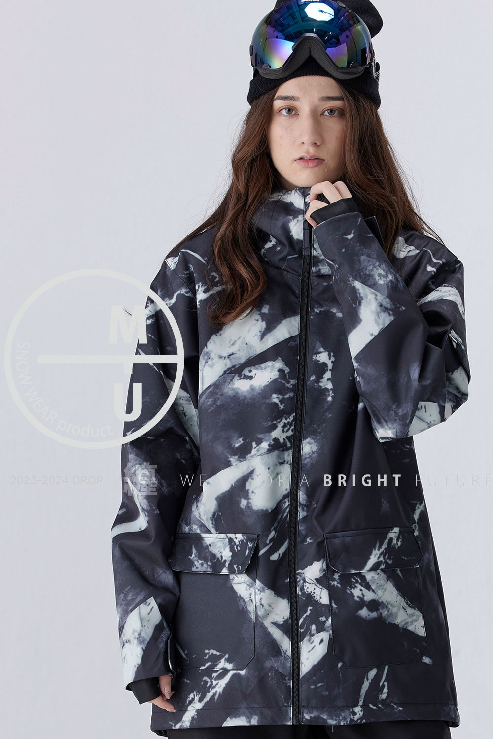 楽天市場】スノーボード ウェア レディース 上下セット スノボウェア