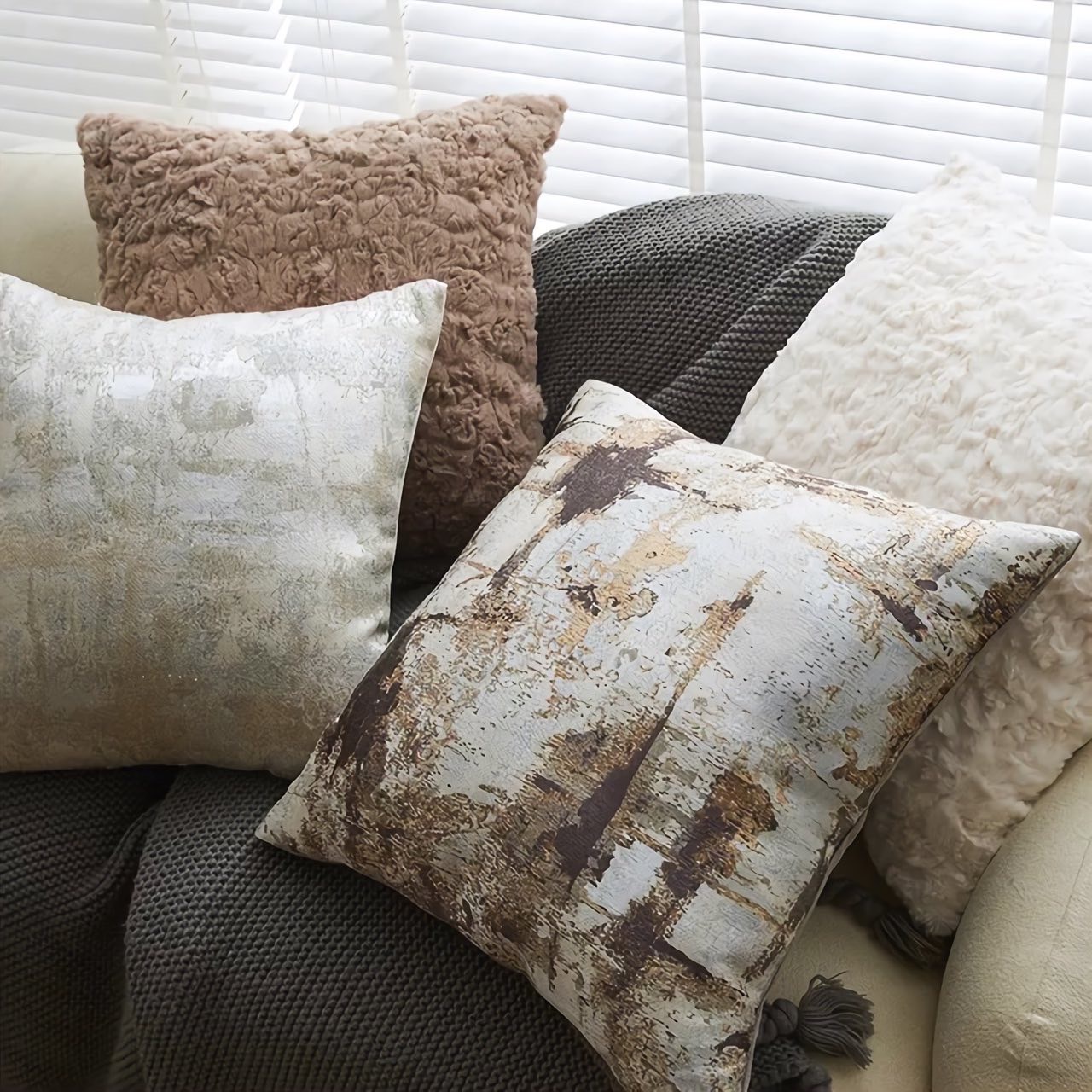 楽天市場】【サテンジャガードクッションカバー】モダン ホテルライク