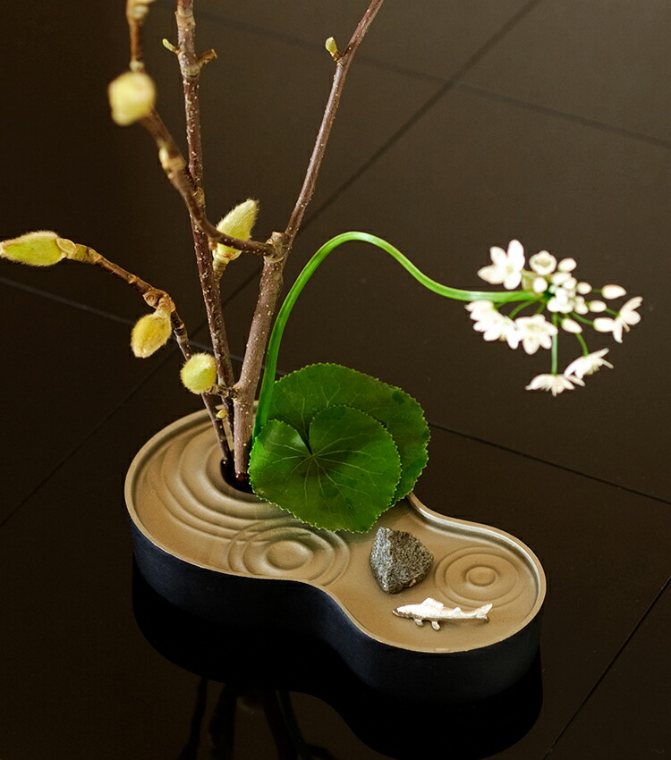 楽天市場】【楽天スーパーSALE クーポンあり】小さな水盤 花器 雫影