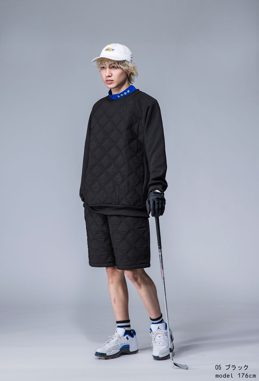 楽天市場】ANTIQUA GOLF×STCH キルトトップス メンズ 送料無料・メール