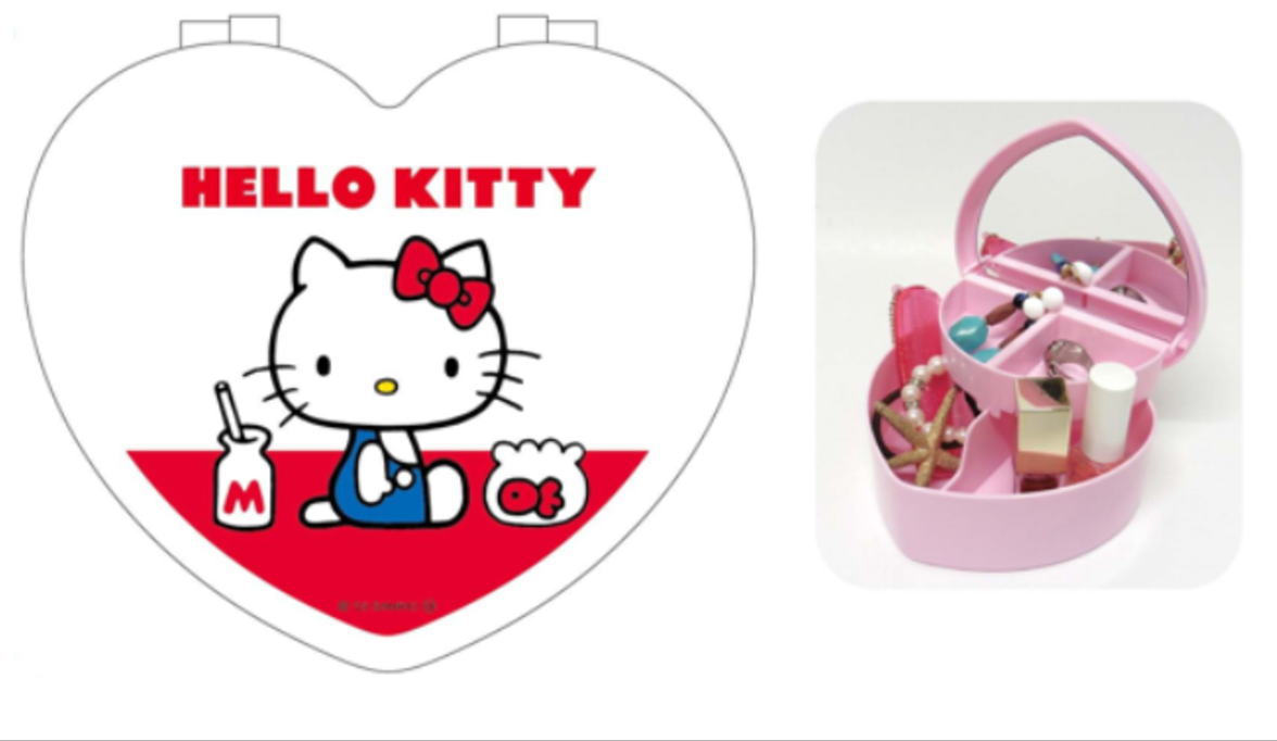 楽天市場】【送料無料】【サンリオキャラクターズ】ハート型小物入れ