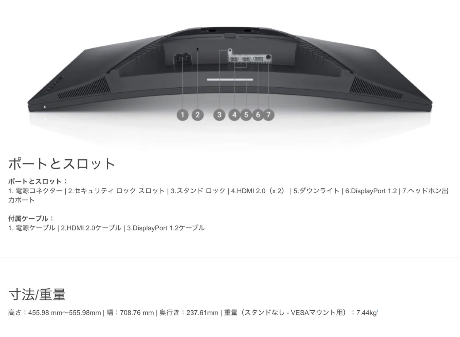 楽天市場】Dell S3222DGM 31.5インチ 曲面 ゲーミングモニター 1800R