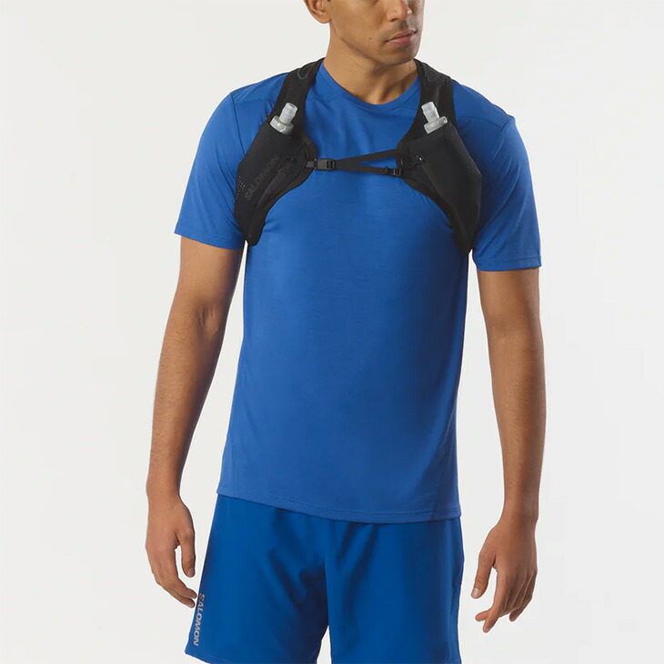 楽天市場】送料無料 サロモン ランニングベスト フラスク(250ml)付