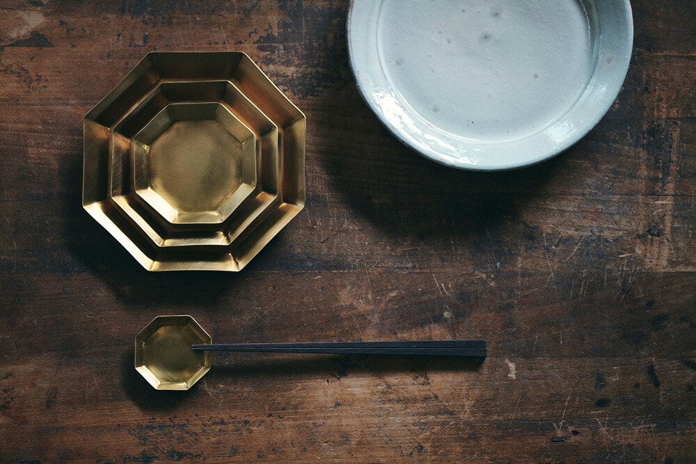 楽天市場】fog linen work ブラスプレート 八角形 L M S SS フォグ