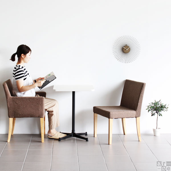 楽天市場】カフェテーブル 一人暮らし 四角 ミニテーブル 正方形 木製