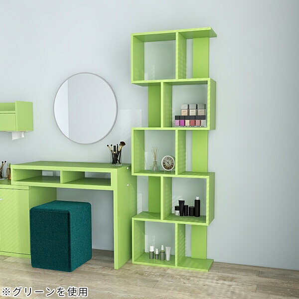 楽天市場】オープンラック 木製 北欧 ポップ スリム s字 5段ラック