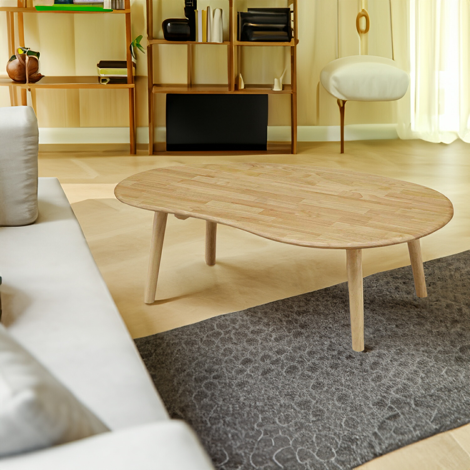 楽天市場】【組立品】 ローテーブル センターテーブル Beans ビーンズ