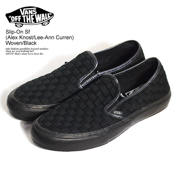 楽天市場】VANS バンズ Slip-On Sf (Alex Knost/Lee-Ann Curren) Woven