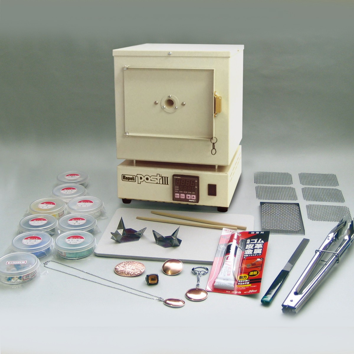 楽天市場】＜お取り寄せ品※代引きキャンセル不可＞七宝電気炉 用具材料