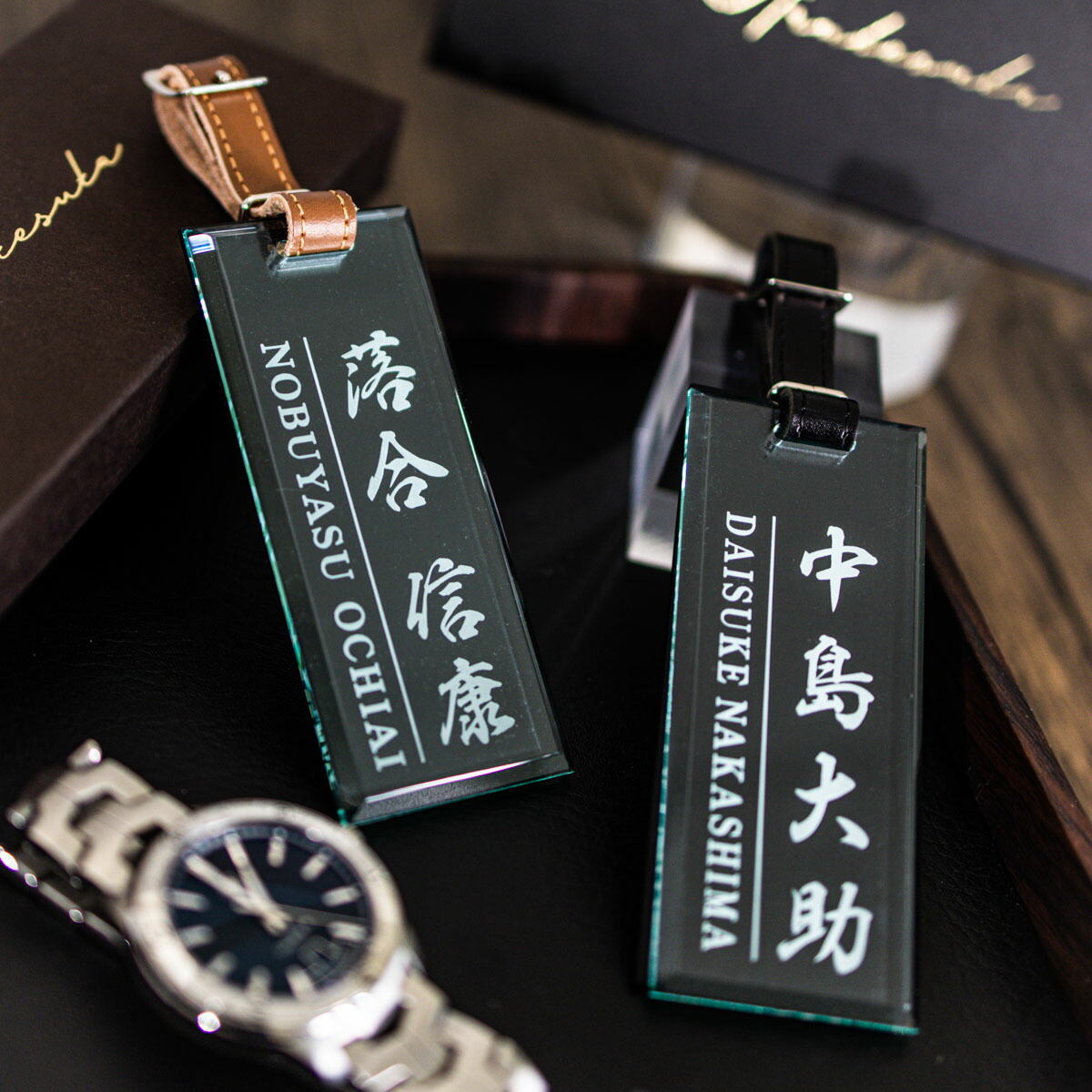 楽天市場】ゴルフ ネームプレート ネームタグ 名入れ 刻印 11cm × 4.5