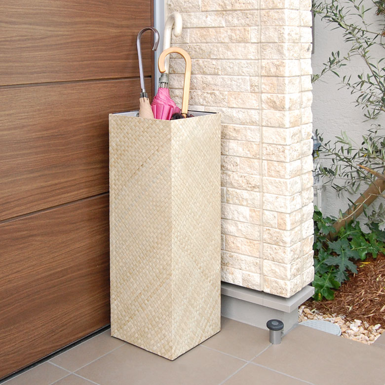 楽天市場】パンダン傘立て アジアン 傘立て おしゃれ 傘収納 持ち手