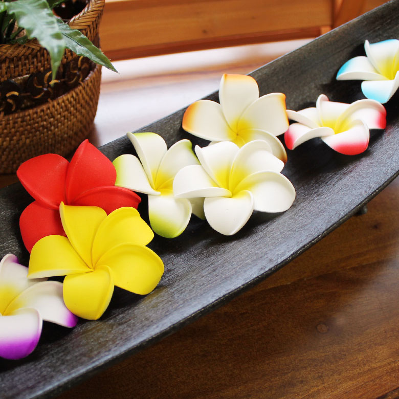 楽天市場】プルメリア アジアン 造花 スタンダードタイプ Mサイズ