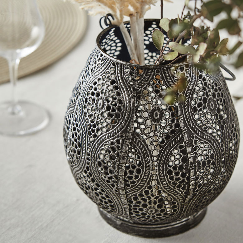 楽天市場】キャンドルホルダー キャンドル ランタン ライト アラベスク