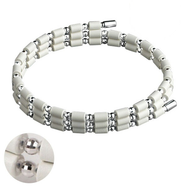 楽天市場】コアフォース ループ K14 ホワイトゴールド 全長50cm