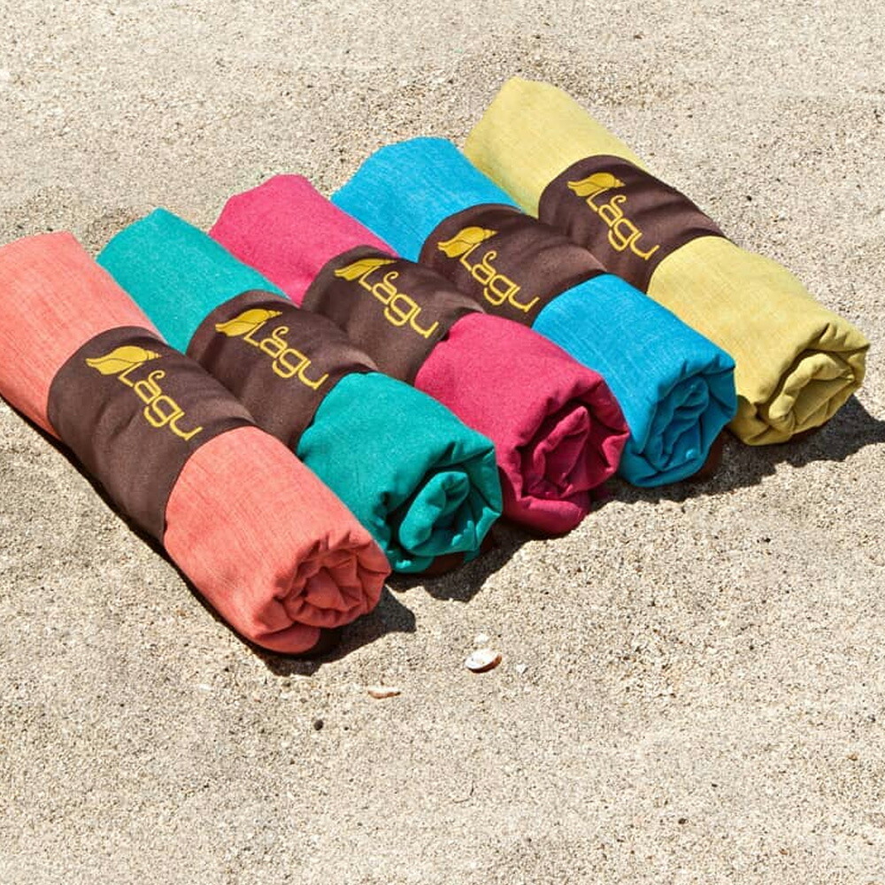 楽天市場】Lagu ラグ ビーチブランケット L ラージサイズ 砂がつかない