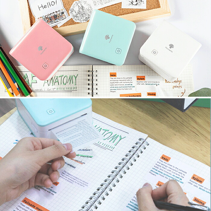 楽天市場】[レビュー特典] サーマルプリンター ミニプリンター スマホ