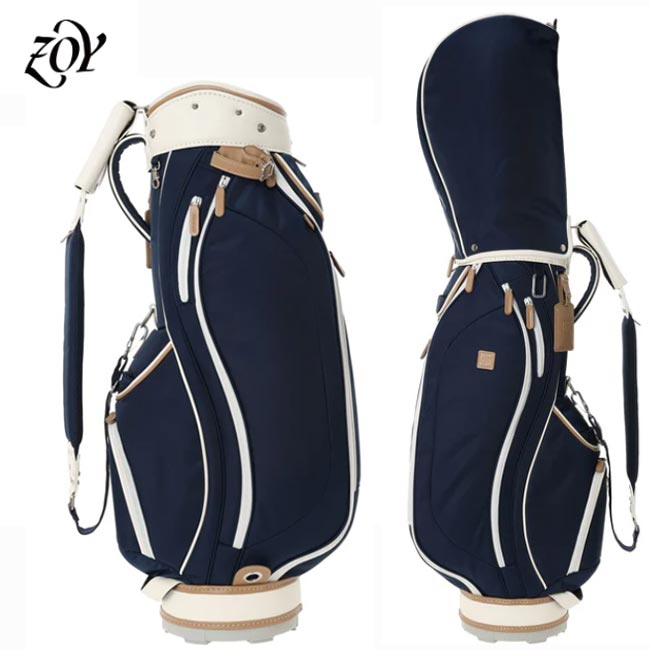 楽天市場】ZOY ゾーイ UNISEX 中綿キャディバッグ ネイビー 071799871