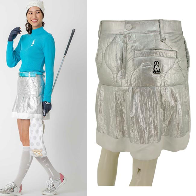 ふわふわモコモコ アルチビオゴルフスカート archivio（アルチビオ