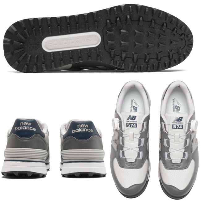 楽天市場】ニューバランス ゴルフ シューズ UG574BJ4 ゴルフスパイク