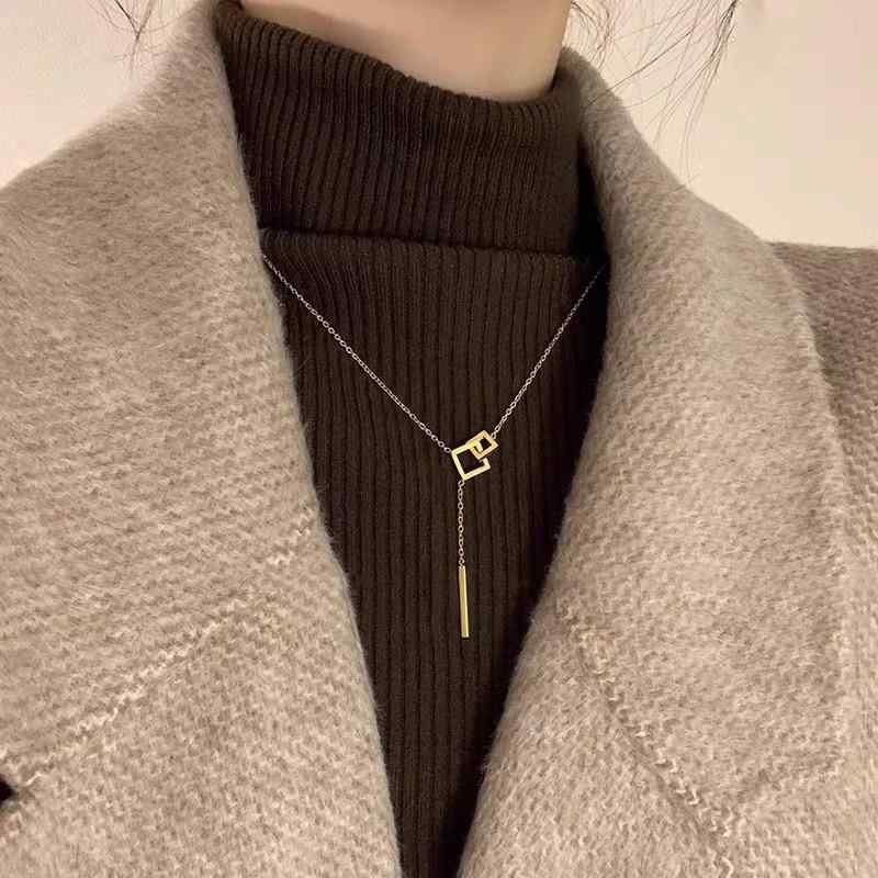 楽天市場】ネックレス レディース ペンダント 幾何学模様 亜鉛合金製