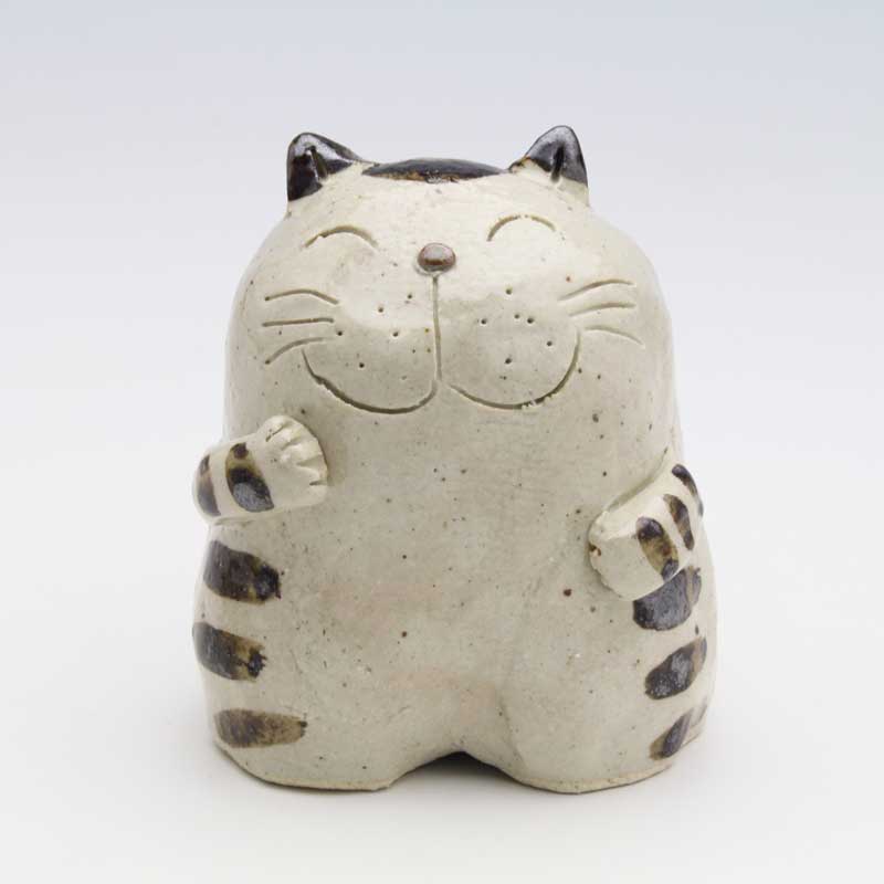 楽天市場】百猫 置物（中）5681 猫 ネコ ねこ 置物 置き物 雑貨