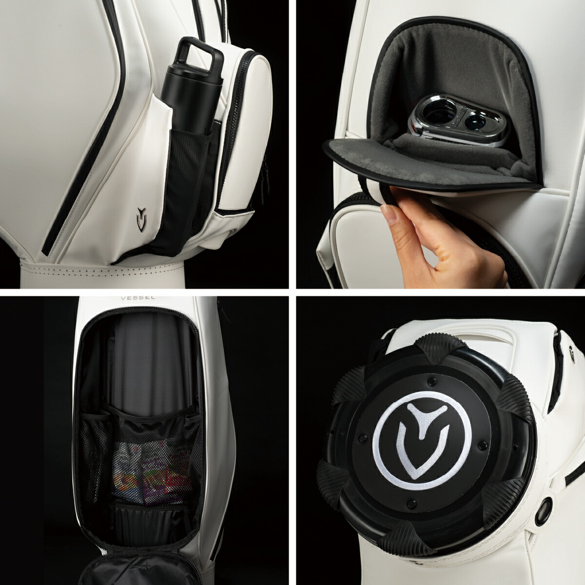 楽天市場】【ネームプレート刻印無料】 ベゼル ゴルフキャディバッグ