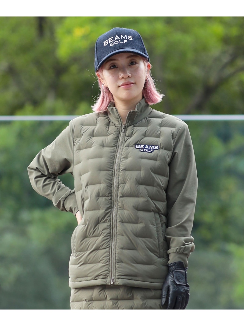 楽天市場】PURPLE LABEL / 接結ダウン ブルゾン BEAMS GOLF PURPLE