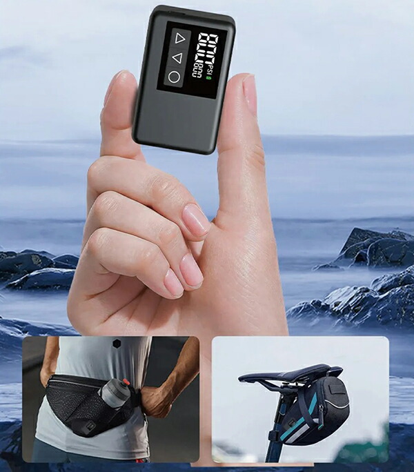 楽天市場】スーパーSALE 電動空気入れ ELXEED-BL01 超小型 充電式 電動