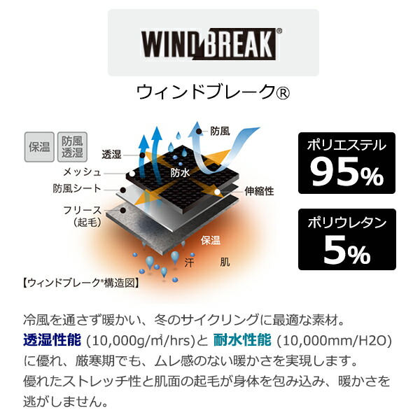 楽天市場】パールイズミ W7215 ウィンドブレーク ウィンター グローブ