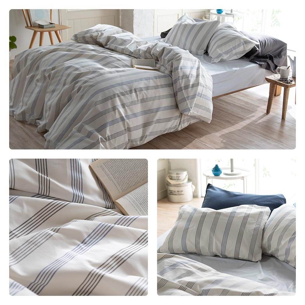 楽天市場】掛け布団カバー ダブル 綿100% ウィッシュストライプ Wish