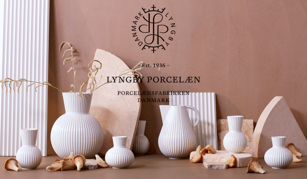 楽天市場】リュンビュー ポーセリン トゥラ ベース LYNGBY PORCELAIN