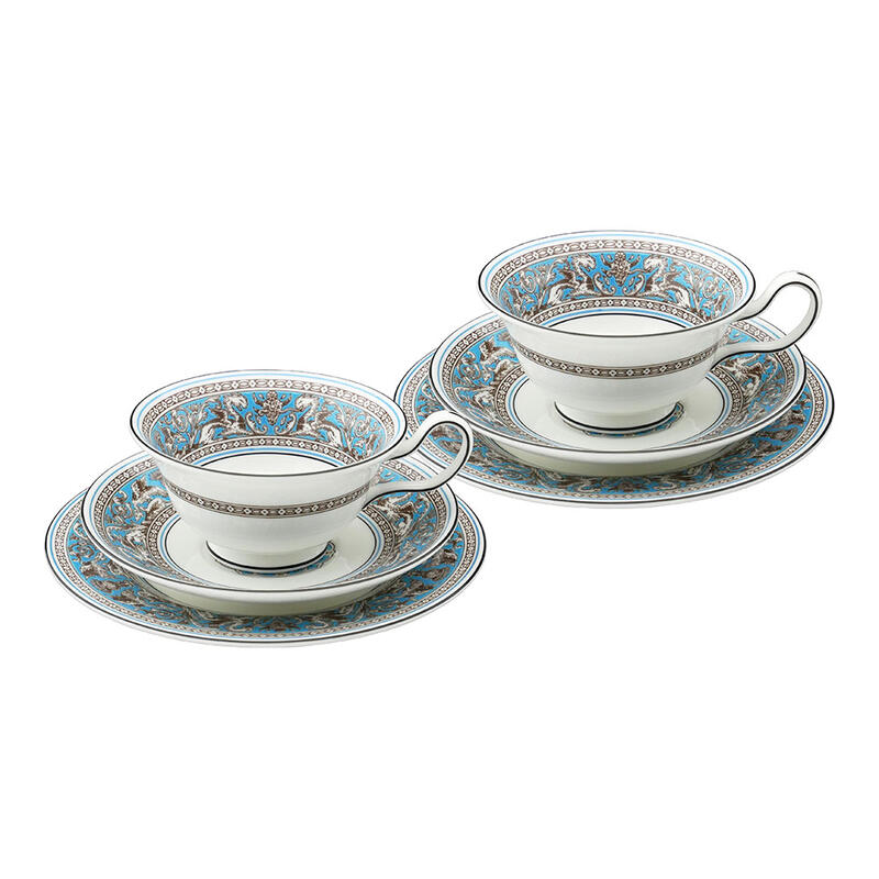 楽天市場】ウェッジウッド フロレンティーンターコイズ ハニーセット