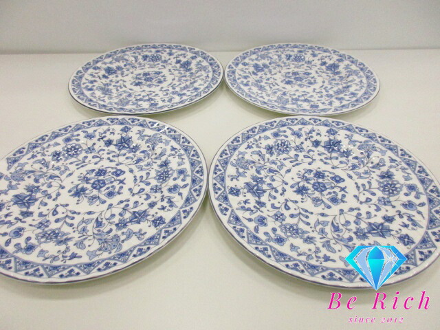 楽天市場】ミントン MINTON シャリマー プレート 4枚セット 白