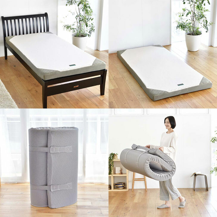 楽天市場】西川 SUYARA スヤラ マットレス 丸巻きシングルサイズ(97