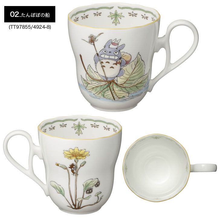 楽天市場】ノリタケ TOTORO となりのトトロ ボーンチャイナマグカップ