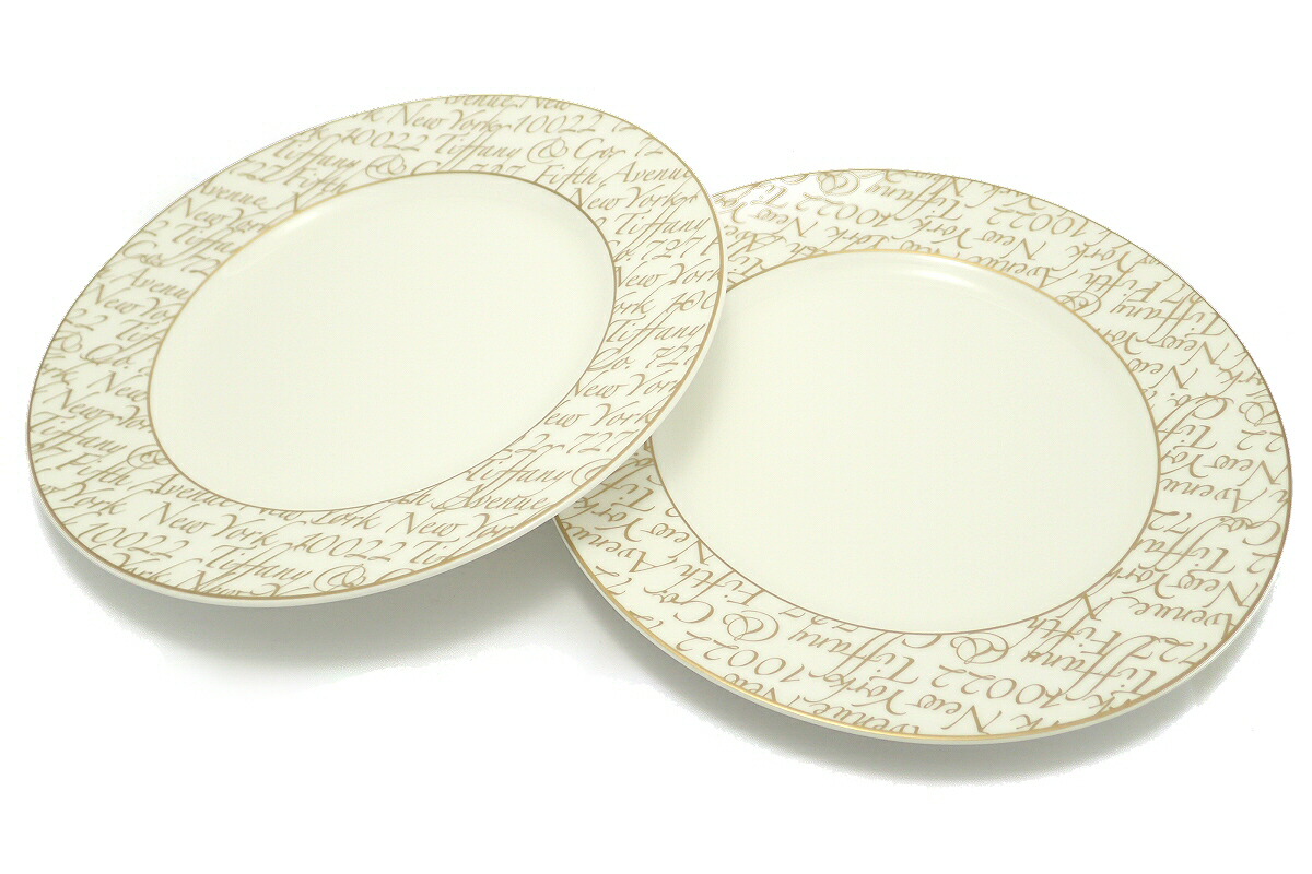 楽天市場】【新品未使用品】TIFFANY&Co. ティファニー ノーツプレート