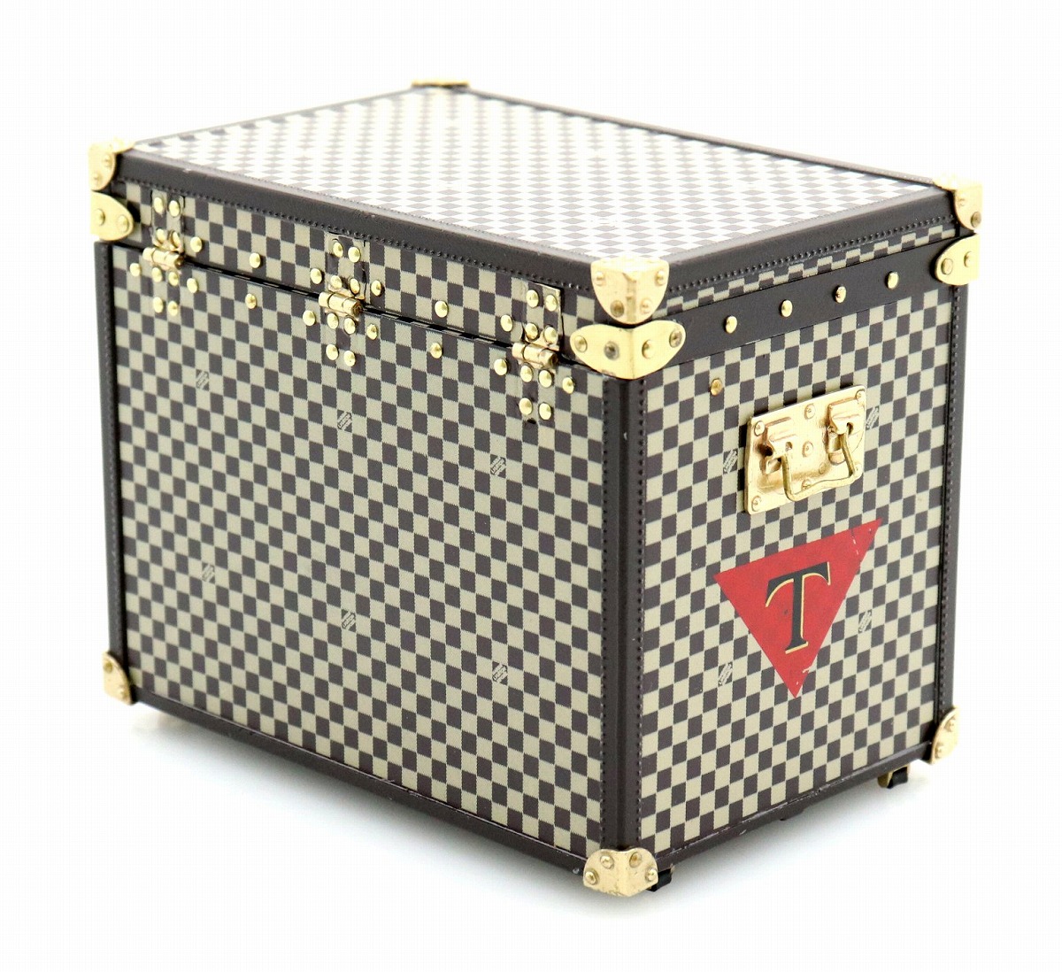 楽天市場】LOUIS VUITTON ルイ ヴィトン マルシャポー ダミエ トランク