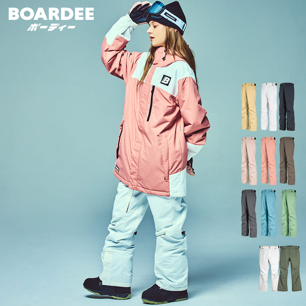 楽天市場】スノボウェア レディース パンツ 単品 スノーボードウェア