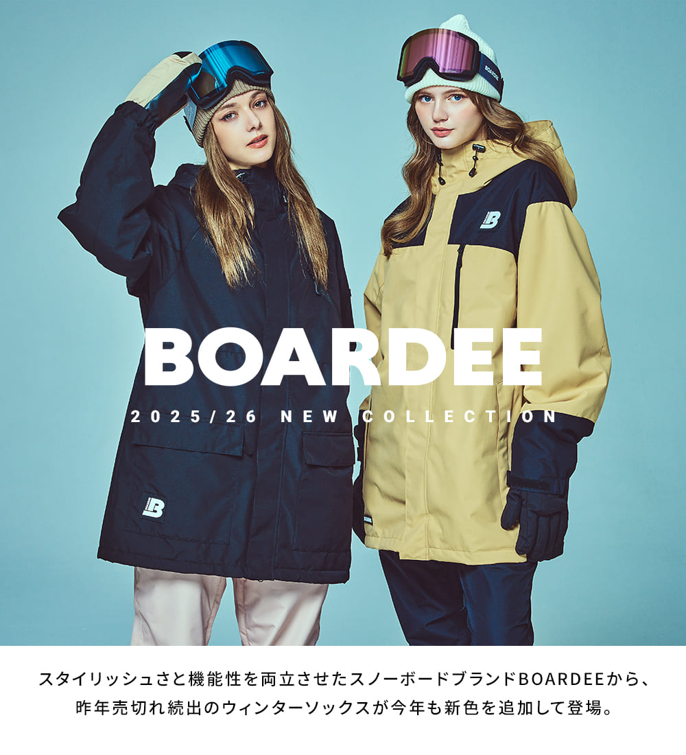 楽天市場】スノボ ソックス レディー スノーボード スキー BOARDEE