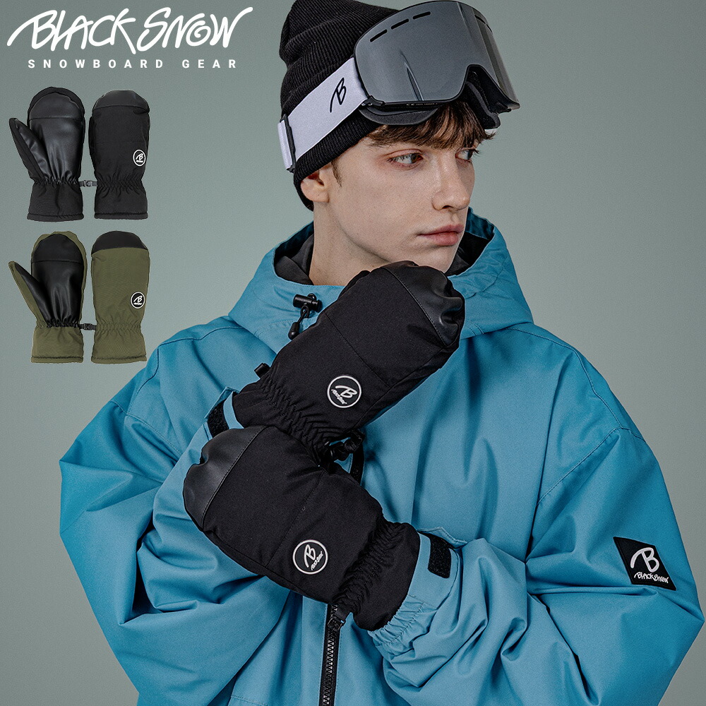 楽天市場】スノボ スキーグローブ メンズ スノーボード BLACKSNOW