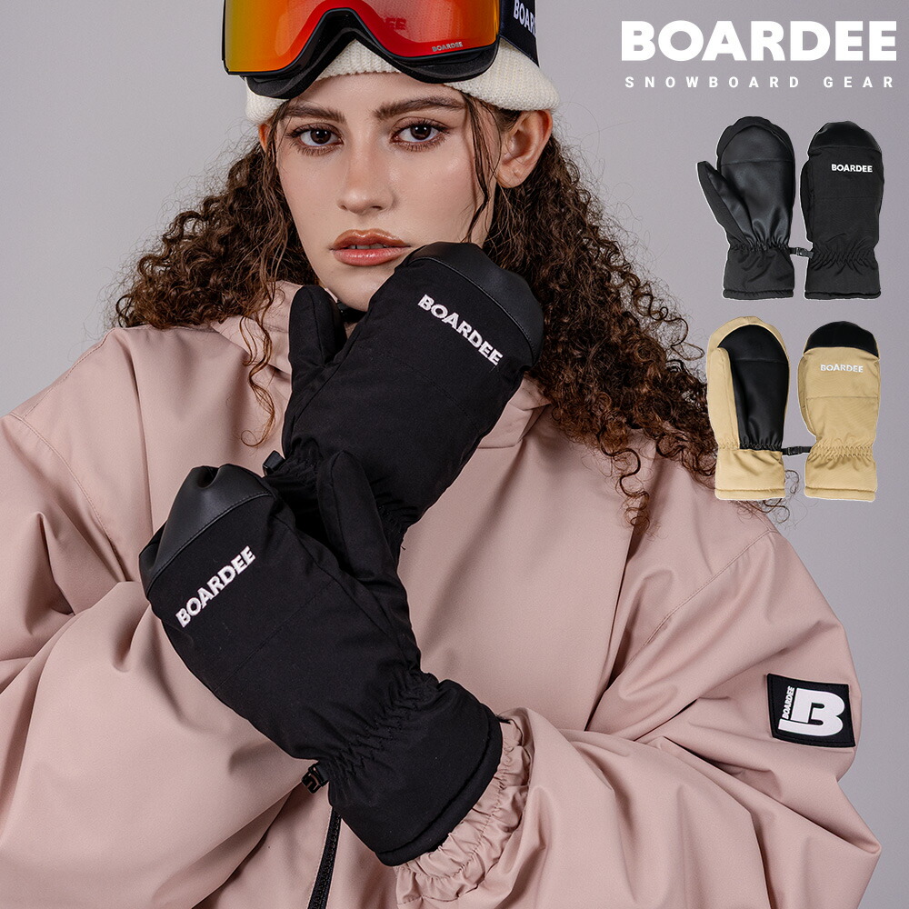 楽天市場】スノボ スキーグローブ レディース スノーボード BOARDEE